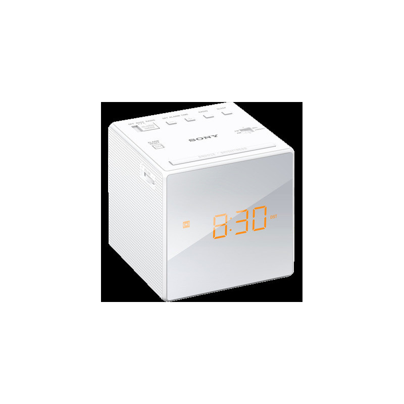 Sony rádiobudík ICF-C1, biely