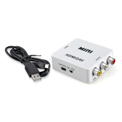 Prevodník HDMI na kompozitný signál a stereo zvuk