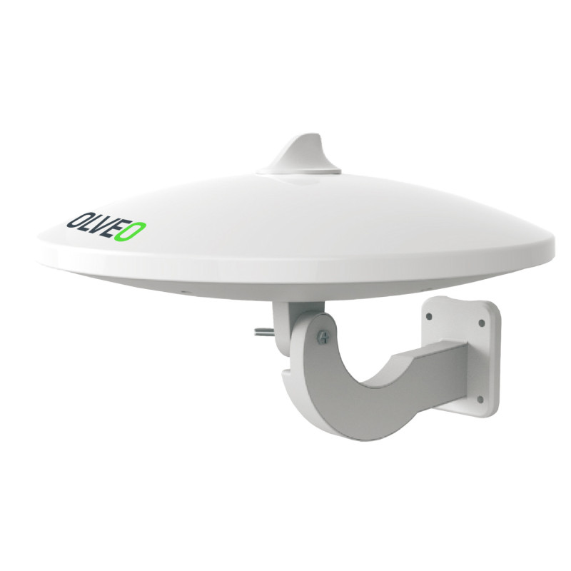 EVOLVEO Jade 1, aktívna vonkajšia anténa FM/DAB+/DVB-T2, filter LTE,4G,5G