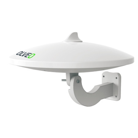 EVOLVEO Jade 1, aktívna vonkajšia anténa FM/DAB+/DVB-T2, filter LTE,4G,5G