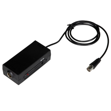 EVOLVEO Xany 5 LTE, 230/5V, aktívna izbová anténa DAB+/DVB-T2, filter LTE