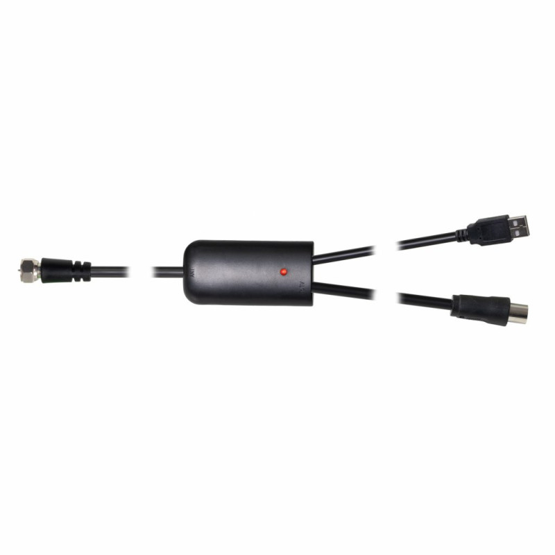 EVOLVEO Jade 3, aktívna vonkajšia anténa FM/DAB+/DVB-T2, filter LTE,4G,5G