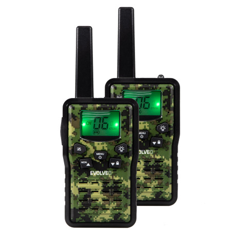 EVOLVEO FreeTalk 2W, PMR vysielačka s výkonom 0,5 a 2W