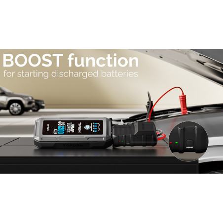 Car Jump Starter JumpSurge 1200 PRO/10000mAh/max výstupný prúd 1800A/2xUSB-A/USB-C/DC Jack
