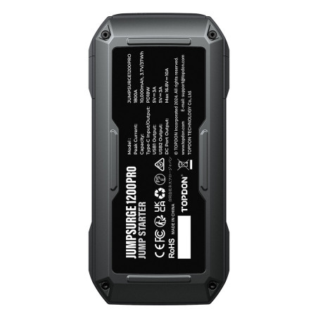 Car Jump Starter JumpSurge 1200 PRO/10000mAh/max výstupný prúd 1800A/2xUSB-A/USB-C/DC Jack