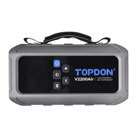 TOPDON Car Jump Starter JumpSurge V2200air/12000mAh/max výstupný prúd 2200A/4-150PSI