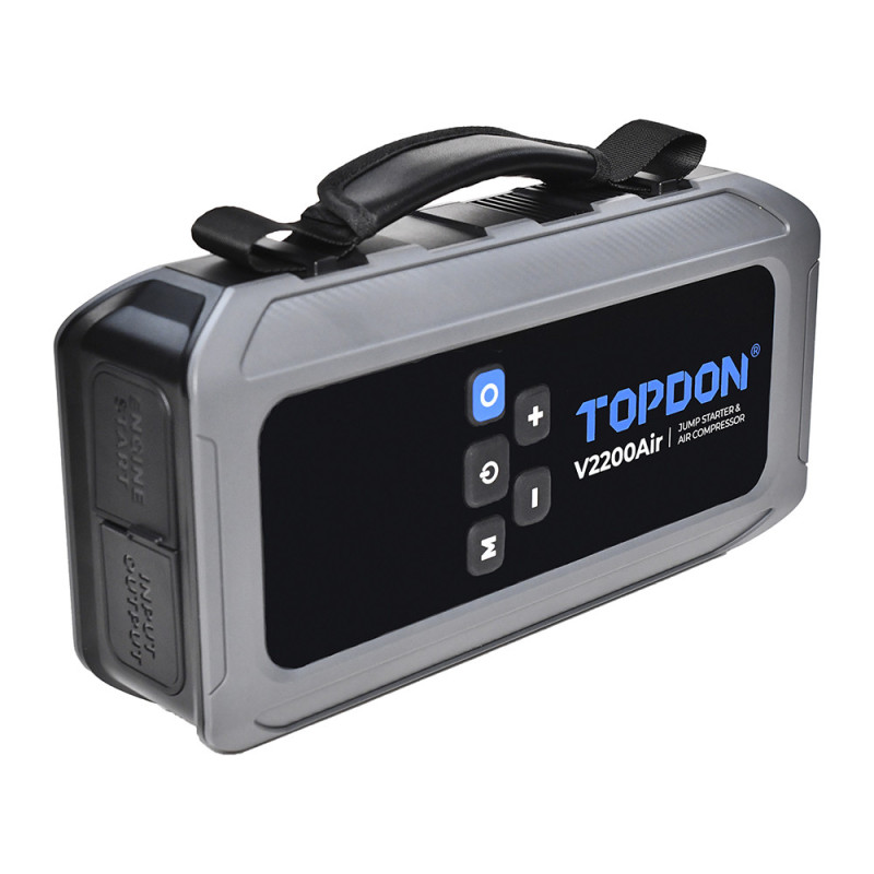 TOPDON Car Jump Starter JumpSurge V2200air/12000mAh/max výstupný prúd 2200A/4-150PSI