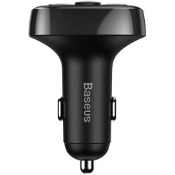 Baseus bluetooth MP3 FM Transmiter s nabíjaním 2xUSB 3.4A čierny