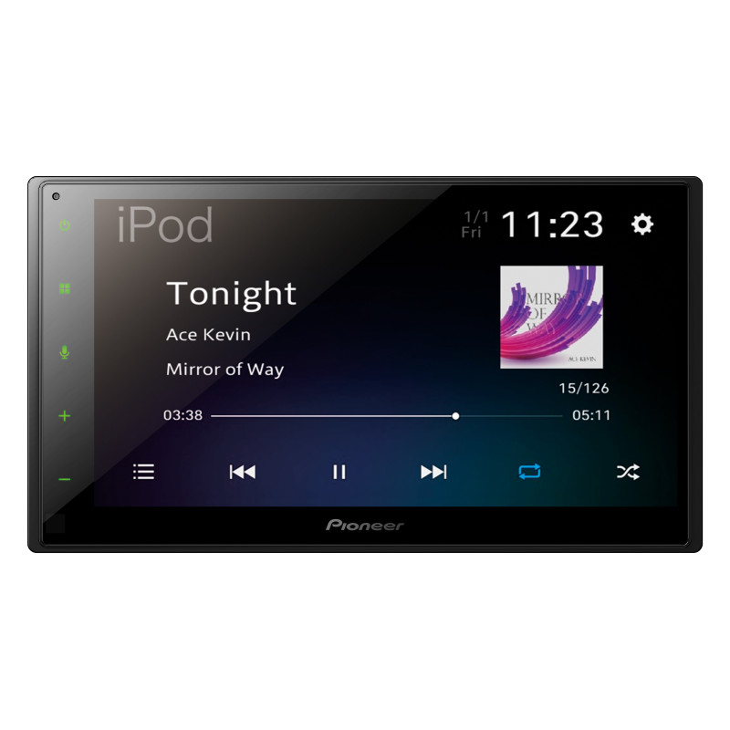 Pioneer SPH-DA150BT autorádio 2DIN, 6,8" LCD, CarPlay, Android Auto, Bluetooth