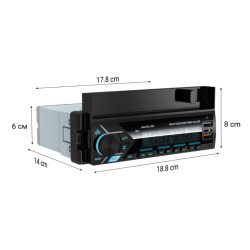 Navitel RD6 autorádio s Bluetooth & hands-free
