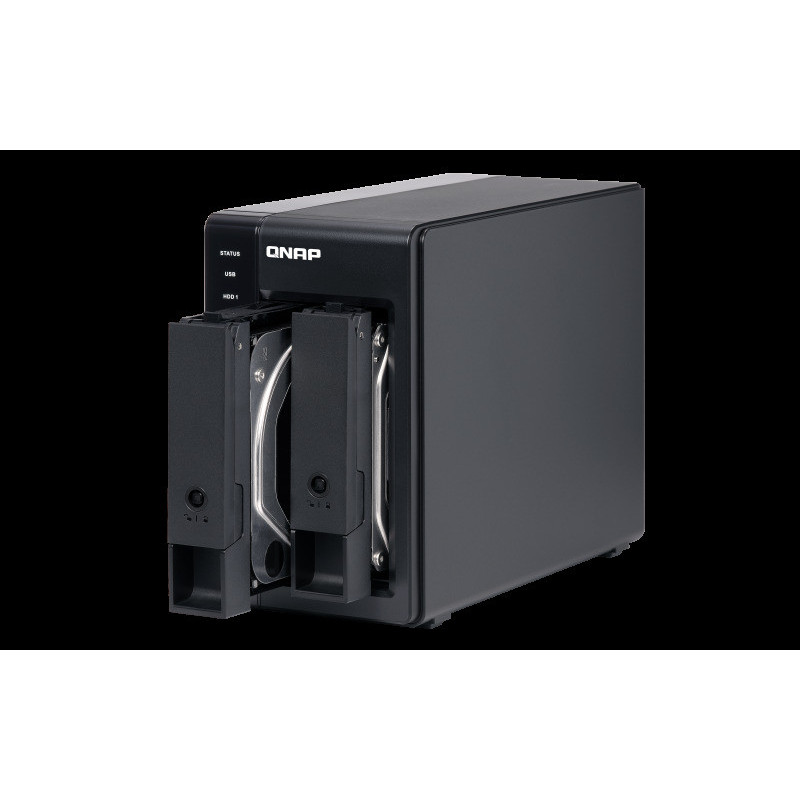 QNAP TR-002 rozširovacia jednotka pre PC alebo QNAP NAS (2x SATA / 1x USB 3.1 typu C - Gen 2)