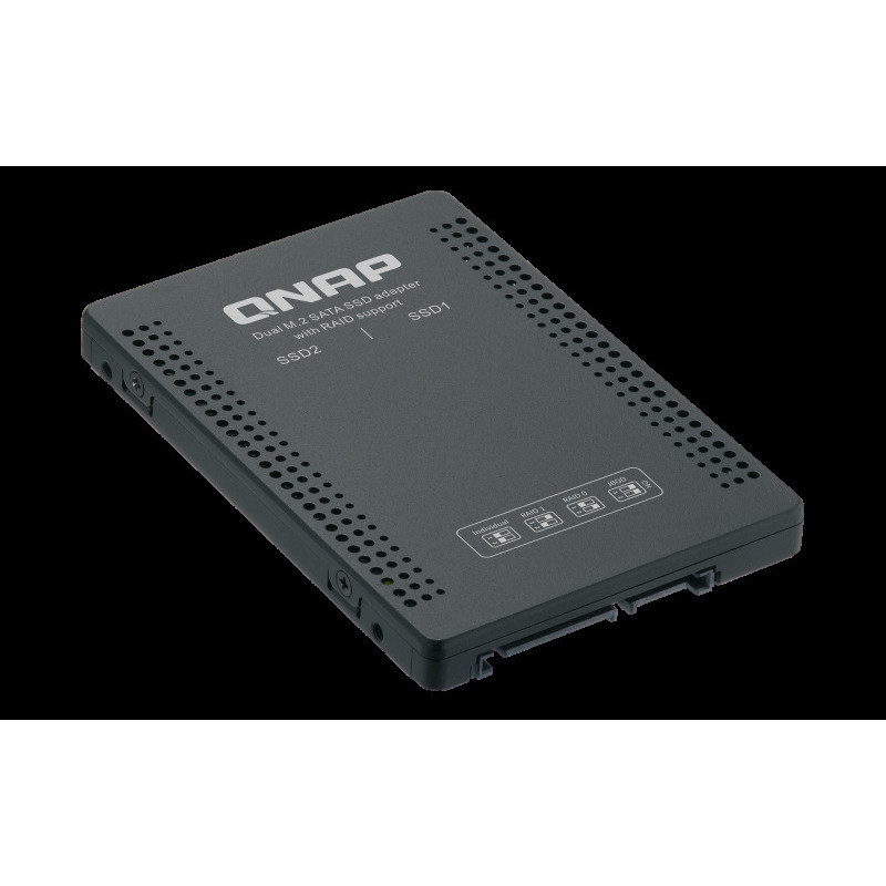QNAP adaptér QDA-A2MAR (2x M.2 SSD SATA sloty v 2,5" SATA rámčeku)