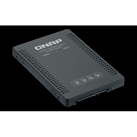 QNAP adaptér QDA-A2MAR (2x M.2 SSD SATA sloty v 2,5" SATA rámčeku)