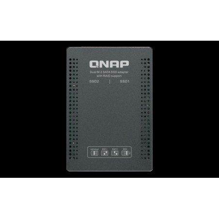 QNAP adaptér QDA-A2MAR (2x M.2 SSD SATA sloty v 2,5" SATA rámčeku)
