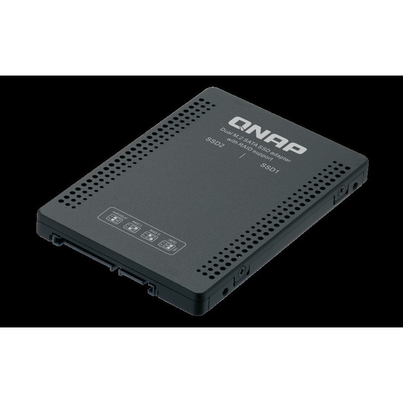 QNAP adaptér QDA-A2MAR (2x M.2 SSD SATA sloty v 2,5" SATA rámčeku)