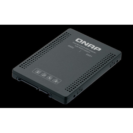 QNAP adaptér QDA-A2MAR (2x M.2 SSD SATA sloty v 2,5" SATA rámčeku)
