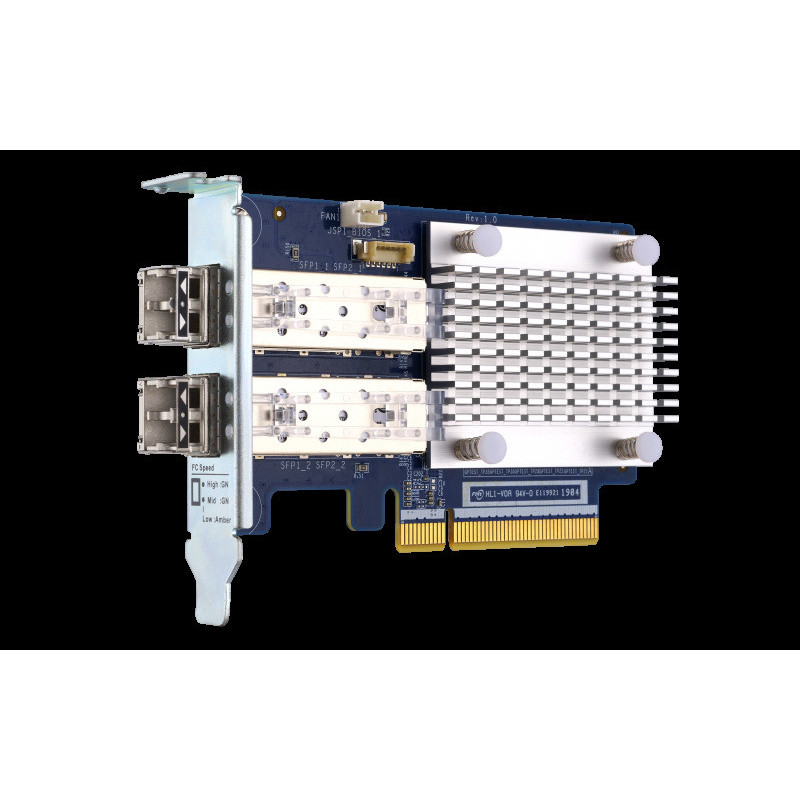 QNAP rozširujúca karta QXP-16G2FC (2x 16Gbps Fibre Channel porty, PCIe Gen3 x8)