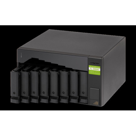 QNAP TL-D800C - úložná jednotka JBOD USB 3.2 (8x SATA), desktop