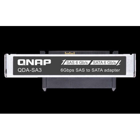 QNAP adaptér QDA-SA3-4PCS (2,5" 6Gbs SATA v 2,5" SAS pozícii, určené pre QNAP all-flash ZFS NAS)