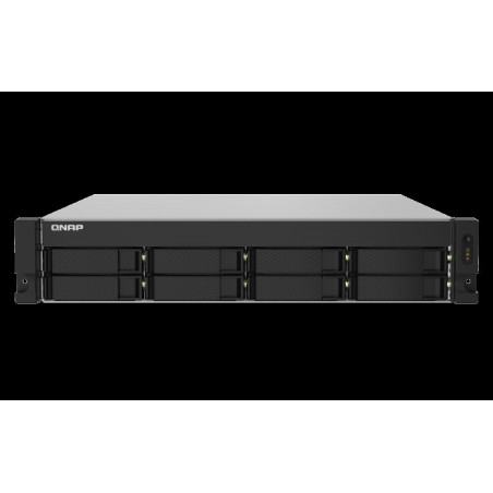 QNAP TS-832PXU-RP-4G (1,7GHz / 4GB RAM / 8x SATA / 2x 2,5GbE / 2x 10GbE SFP+ / 1x PCIe / 2x zdroj)