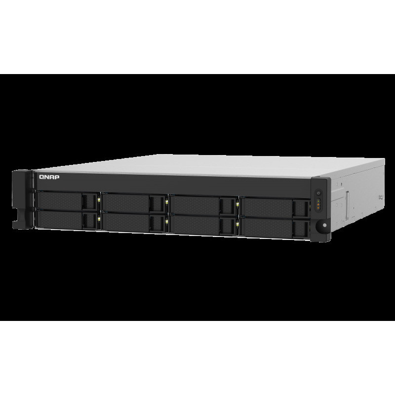 QNAP TS-832PXU-RP-4G (1,7GHz / 4GB RAM / 8x SATA / 2x 2,5GbE / 2x 10GbE SFP+ / 1x PCIe / 2x zdroj)