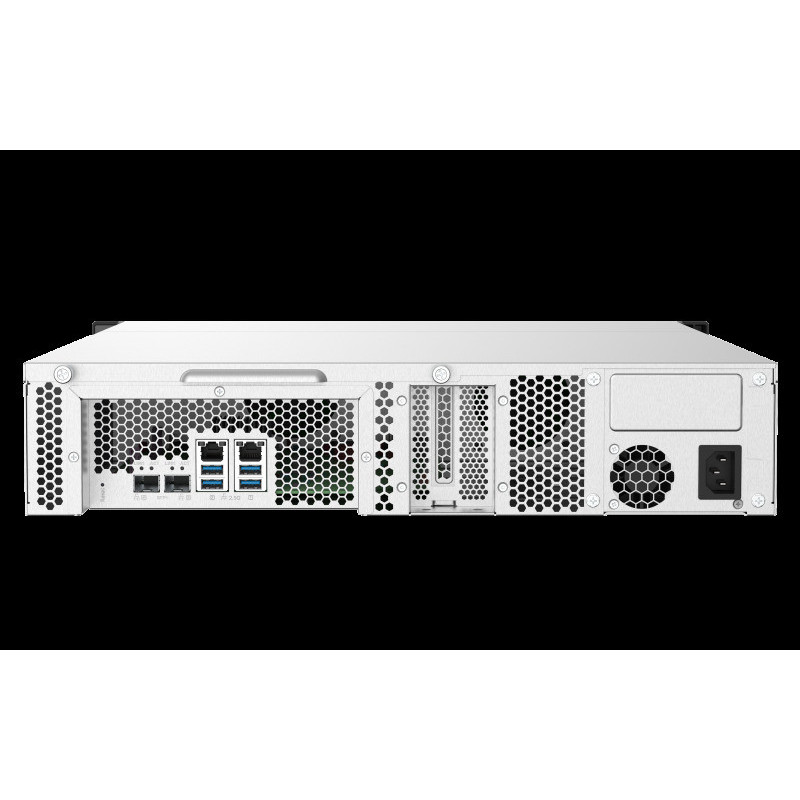 QNAP TS-832PXU-4G (1,7GHz / 4GB RAM / 8x SATA / 2x 2,5GbE / 2x 10GbE SFP+ / 1x PCIe / 4x USB 3.2)