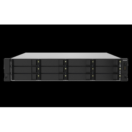 QNAP TS-1232PXU-RP-4G (1,7GHz / 4GB RAM / 12x SATA / 2x 2,5GbE / 2x 10GbE SFP+ / 1x PCIe / 2x zdroj)