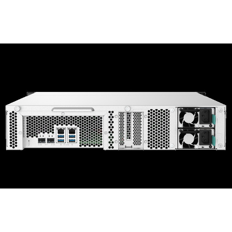 QNAP TS-1232PXU-RP-4G (1,7GHz / 4GB RAM / 12x SATA / 2x 2,5GbE / 2x 10GbE SFP+ / 1x PCIe / 2x zdroj)