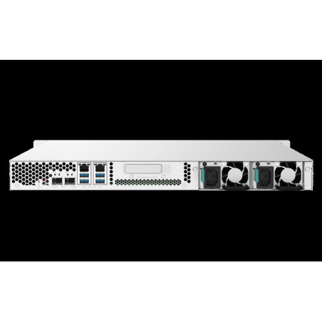 QNAP TS-432PXU-RP-2G (1,7GHz / 2GB RAM / 4x SATA / 2x 2,5GbE / 2x 10GbE SFP+ / 4x USB 3.2 / 2x zdroj)