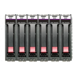 HPE MSA 5.4TB SAS 15K SFF M2 6pk HDD Bdl