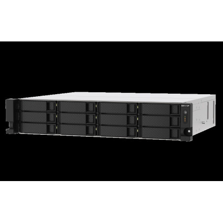 QNAP TS-1273AU-RP-8G (Ryzen V1500B 2,2GHz / 8GB RAM / 12x SATA / 2x 2,5GbE / 2x PCIe / 2x zdroj)