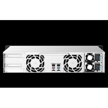 QNAP TS-1273AU-RP-8G (Ryzen V1500B 2,2GHz / 8GB RAM / 12x SATA / 2x 2,5GbE / 2x PCIe / 2x zdroj)
