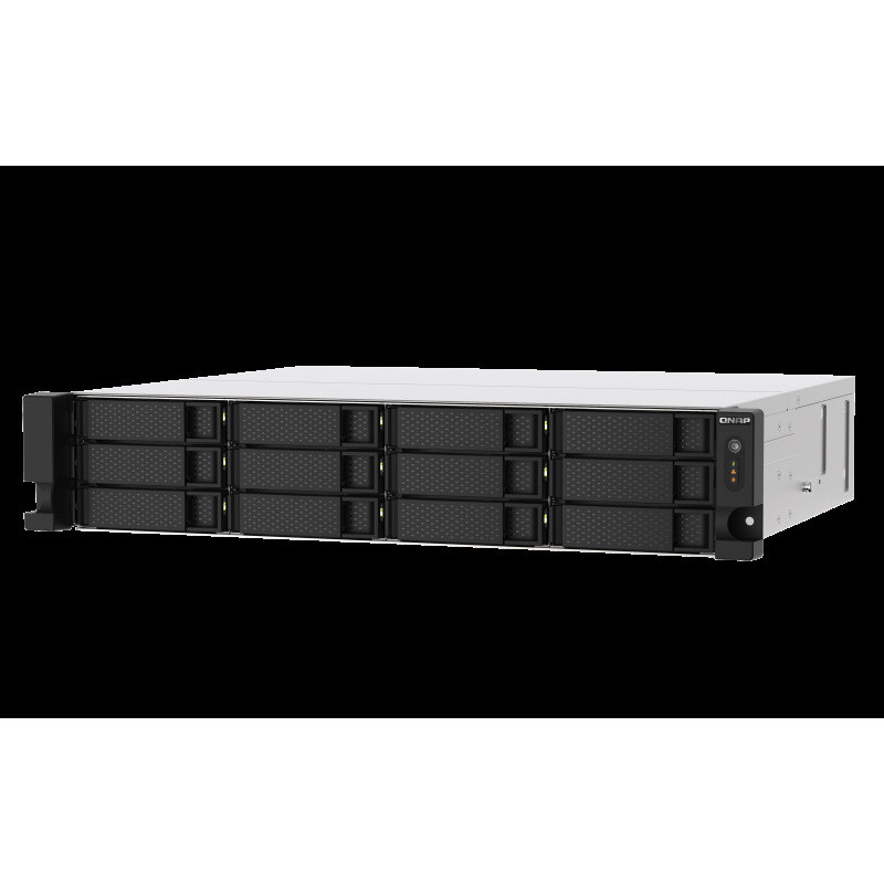 QNAP TS-1273AU-RP-8G (Ryzen V1500B 2,2GHz / 8GB RAM / 12x SATA / 2x 2,5GbE / 2x PCIe / 2x zdroj)