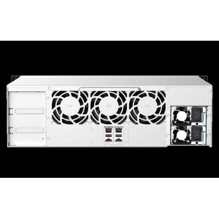 QNAP TS-1673AU-RP-16G (Ryzen V1500B 2,2GHz / 16GB RAM / 16x SATA / 2x 2,5GbE / 2x PCIe / 2x zdroj)