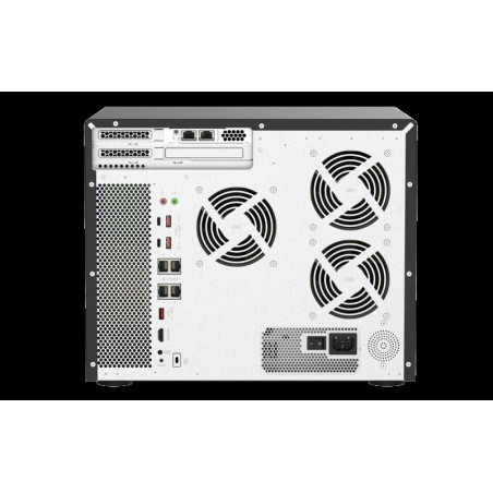 QNAP TVS-h1688X-W1250-32G (Xeon 3,3GHz, ZFS, 32GB ECC RAM, 12x 3,5" + 4x 2,5", 2x M.2 NVMe, 4x2,5GbE)