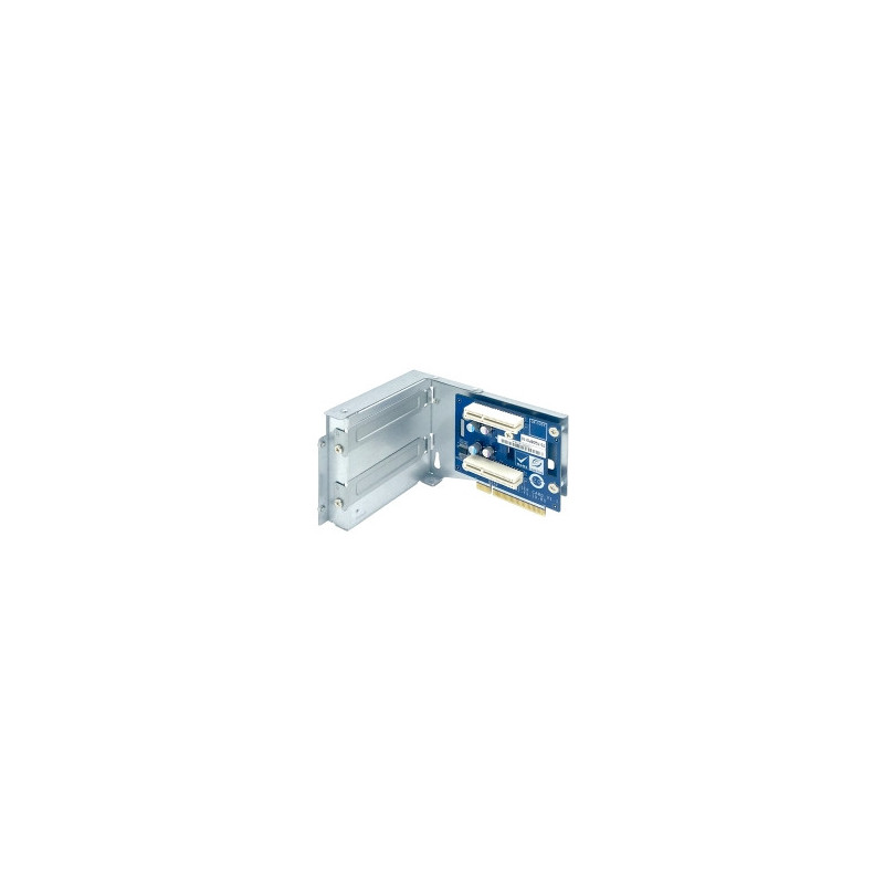 QNAP Riser Card Module; 1 x PCIe 3 x8 až 2 x PCIe 3 x4; x73AU short depth 2U chassis