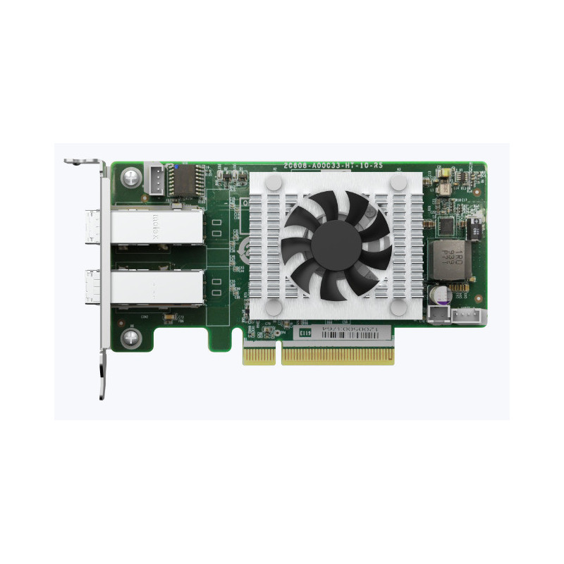 QNAP 2-port miniSAS HD hosť bus adaptér, Broadcom Tomcat SAS3408, PCIe 3.0 x 8 pre TL SAS JBOD