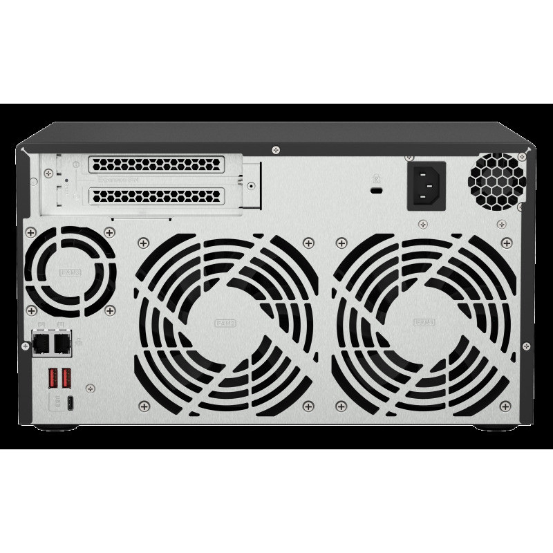 QNAP TS-873A-8G (Ryzen 2,2GHz / 8GB RAM / 8x SATA / 2x M.2 NVMe slot / 2x 2,5GbE / 2x PCIe / 4x USB)