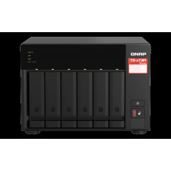 QNAP TS-673A-8G (Ryzen 2,2GHz / 8GB RAM / 6x SATA / 2x M.2 NVMe slot / 2x 2,5GbE / 2x PCIe / 4x USB)