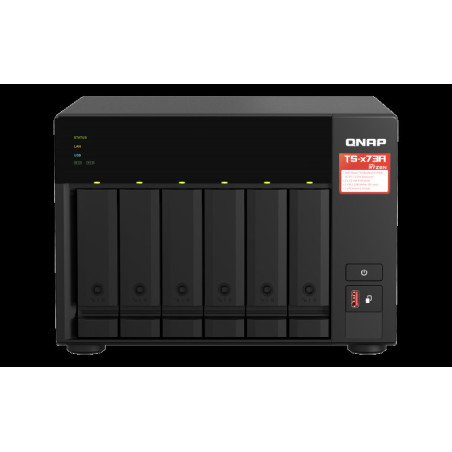 QNAP TS-673A-8G (Ryzen 2,2GHz / 8GB RAM / 6x SATA / 2x M.2 NVMe slot / 2x 2,5GbE / 2x PCIe / 4x USB)