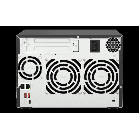 QNAP TS-673A-8G (Ryzen 2,2GHz / 8GB RAM / 6x SATA / 2x M.2 NVMe slot / 2x 2,5GbE / 2x PCIe / 4x USB)