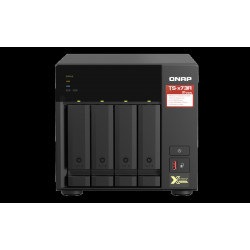 QNAP TS-473A-8G (Ryzen 2,2GHz / 8GB RAM / 4x SATA / 2x M.2 NVMe slot / 2x 2,5GbE / 2x PCIe / 4x USB)