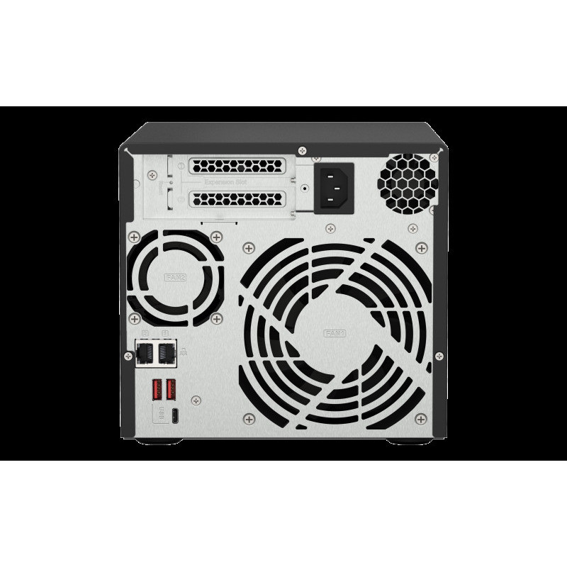 QNAP TS-473A-8G (Ryzen 2,2GHz / 8GB RAM / 4x SATA / 2x M.2 NVMe slot / 2x 2,5GbE / 2x PCIe / 4x USB)