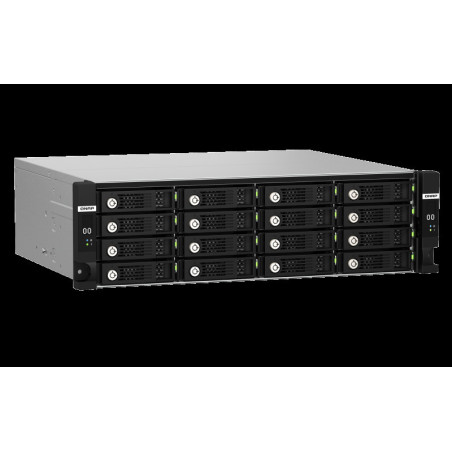 QNAP TL-R1620Sdc - 16 pozičný 3U SAS 12Gbps JBOD dual controller rozširovacia jednotka