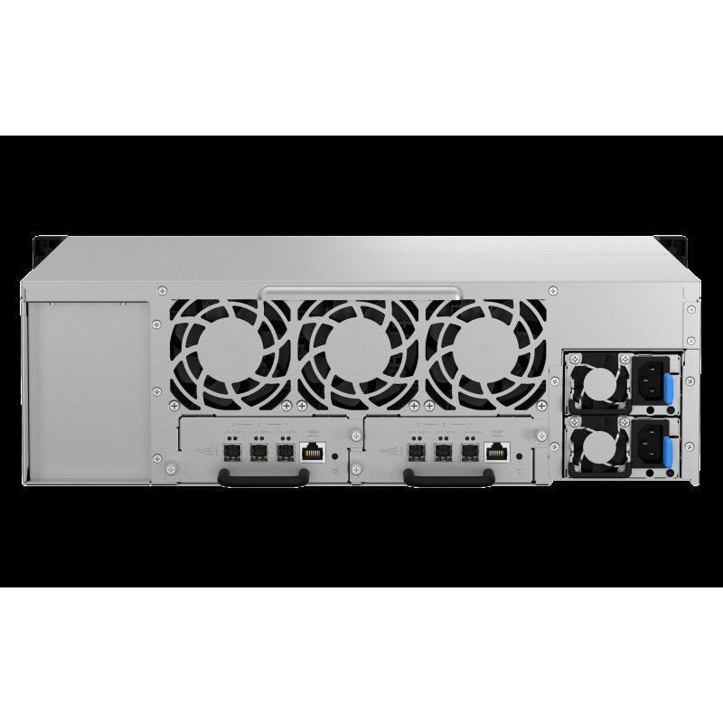 QNAP TL-R1620Sdc - 16 pozičný 3U SAS 12Gbps JBOD dual controller rozširovacia jednotka