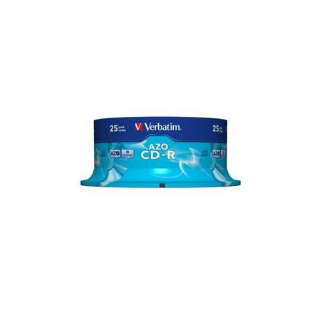 VERBATIM CD-R (25-Pack) Cake/Crystal/52x/700MB