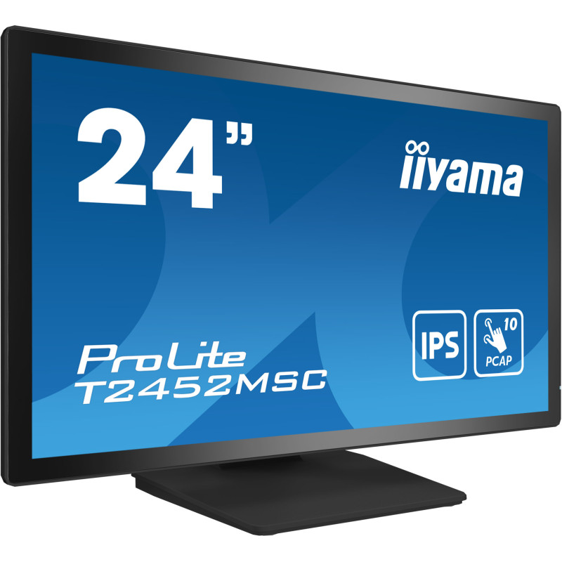 24" LCD iiyama T2452MSC-B1: PCAP, IPS, FHD, HDMI