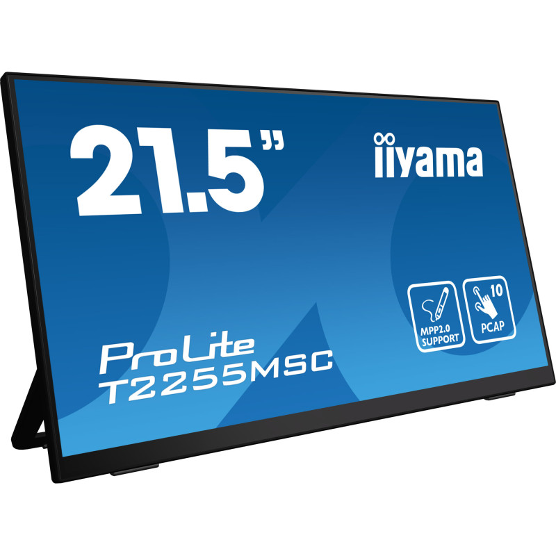22" LCD iiyama T2255MSC-B1: PCAP, IPS, FHD, HDMI