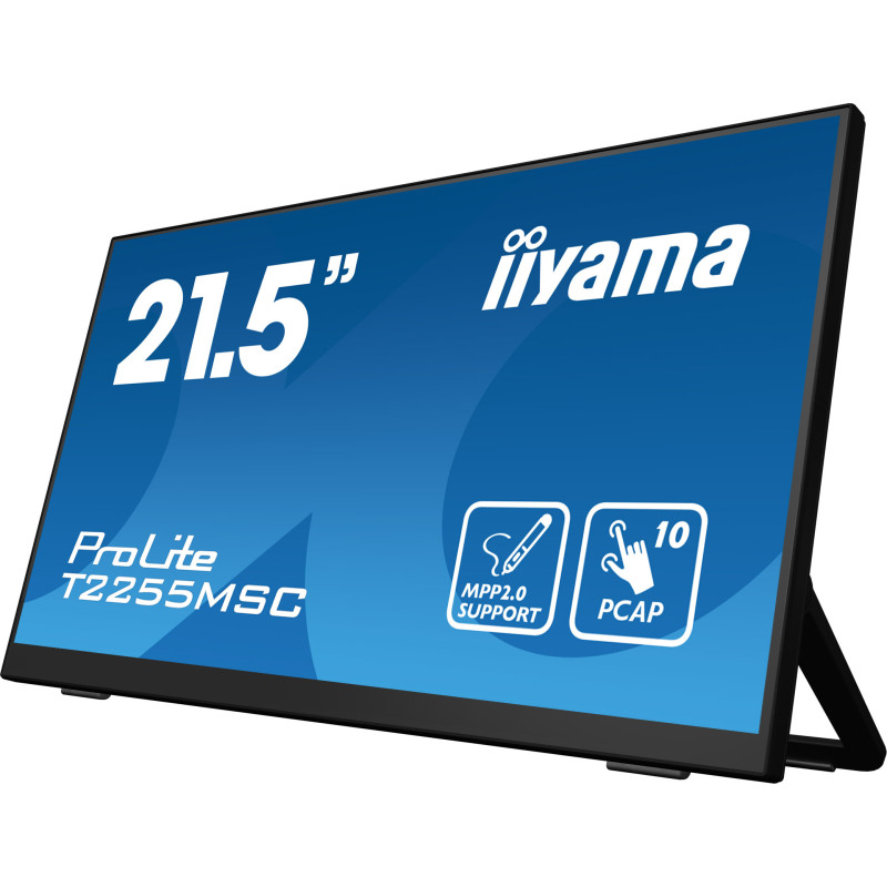 22" LCD iiyama T2255MSC-B1: PCAP, IPS, FHD, HDMI