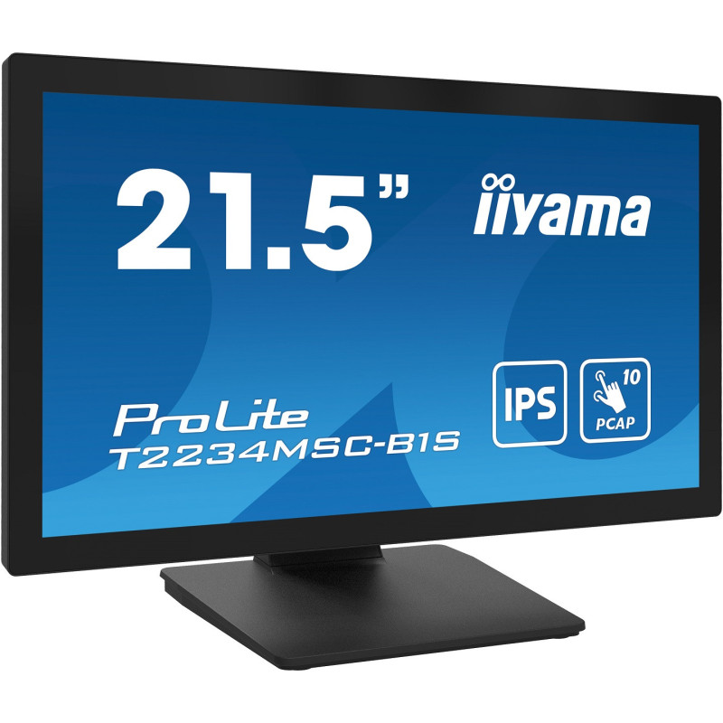 22" LCD iiyama T2234MSC-B1S: PCAP, 10P, IPS, FHD, HDMI